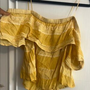 O’Neill yellow Off-Shoulder Women's Top